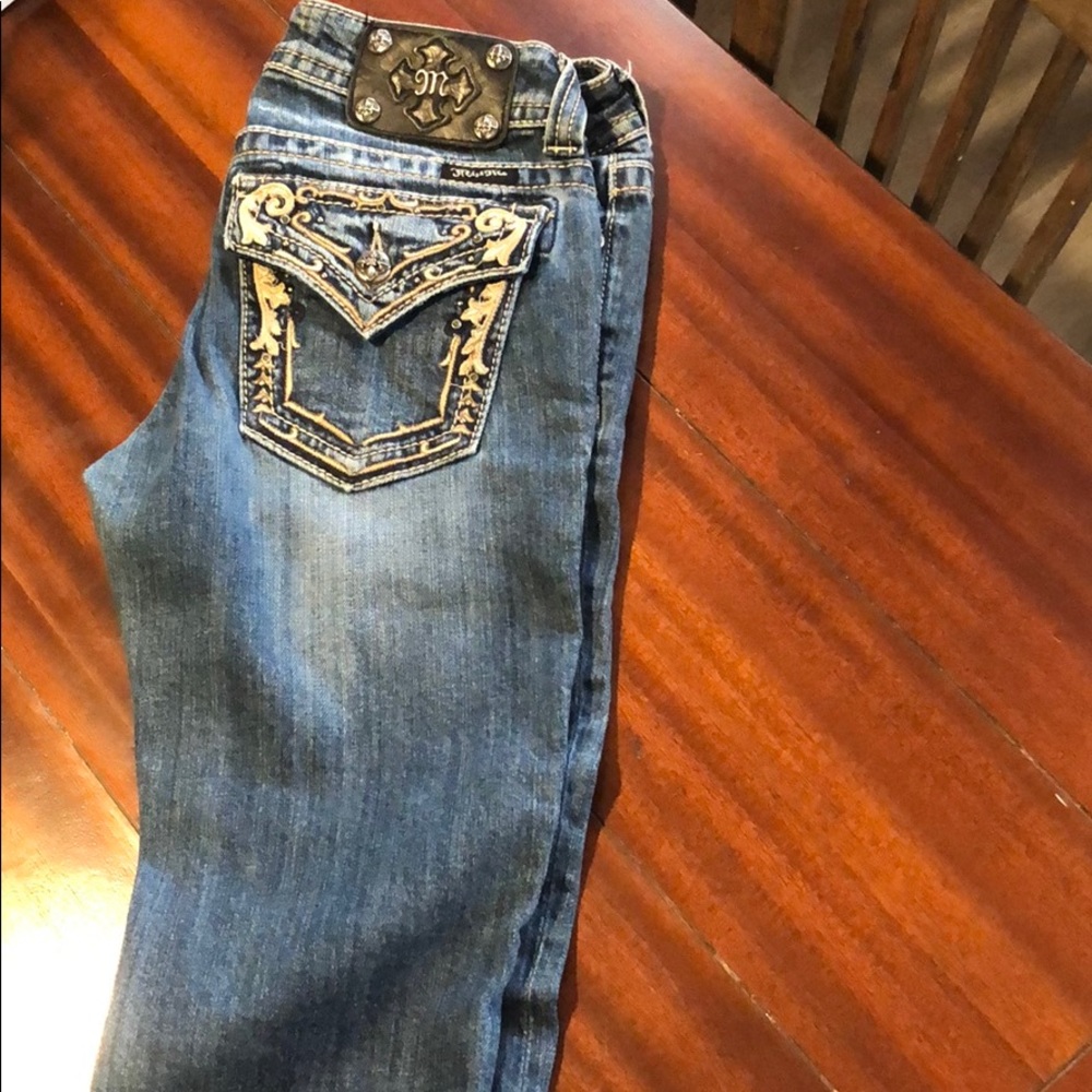 Lightly worn Miss Me Jeans